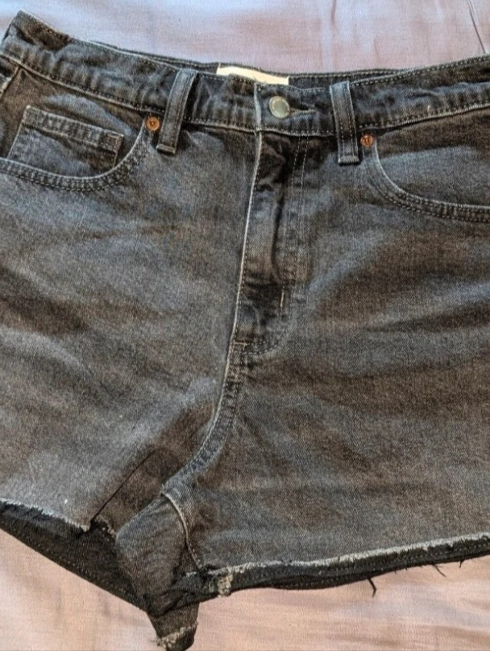 Universal Thread Women’s Black Denim High-Rise Shorts